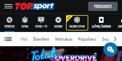 TOPsport peržiūra mobiliesiems